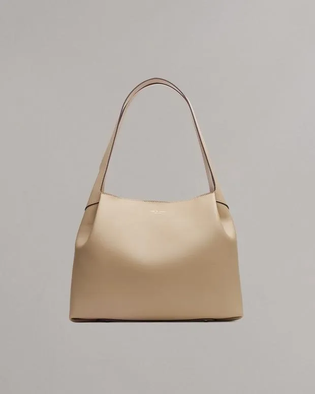 rag and bone Slade Calf Leather Tote Bag BlackCognacGreige Women Handbags