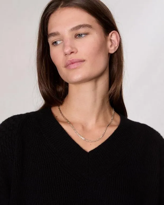 rag and bone The Small Link Necklace Sterling Silver WomenMen Jewelry
