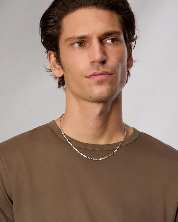 rag and bone The Small Link Necklace Sterling Silver WomenMen Jewelry