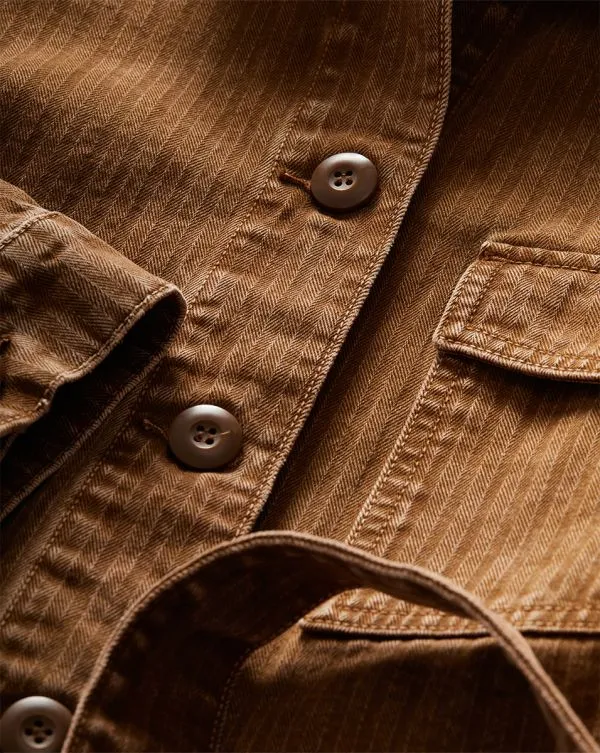 Ramone Chore Jacket Deep Ochre Women Veronica Beard Jackets and Outerwear