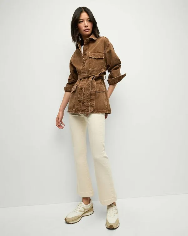 Ramone Chore Jacket Deep Ochre Women Veronica Beard Jackets and Outerwear