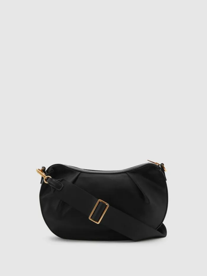 REISS Bags and Purses Women Adjustable Strap CrossBody Bag Black