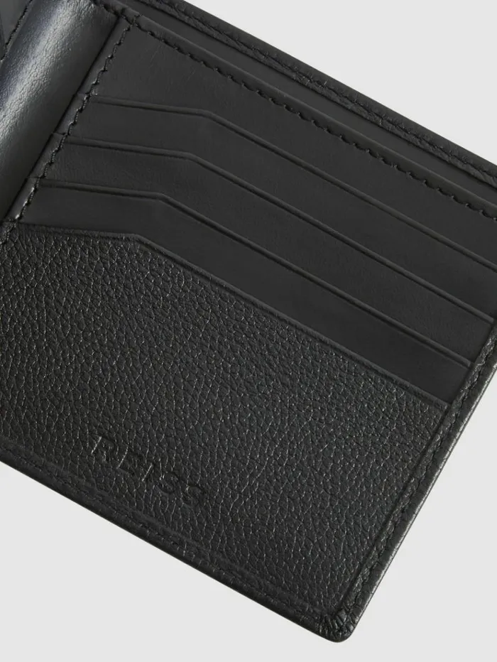 REISS Bags Men Cabot Leather Wallet Black