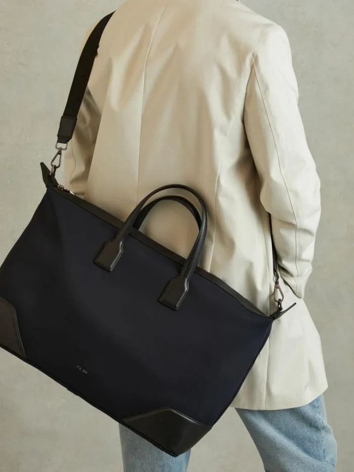 REISS Bags Men Neoprene Holdall Dark Navy