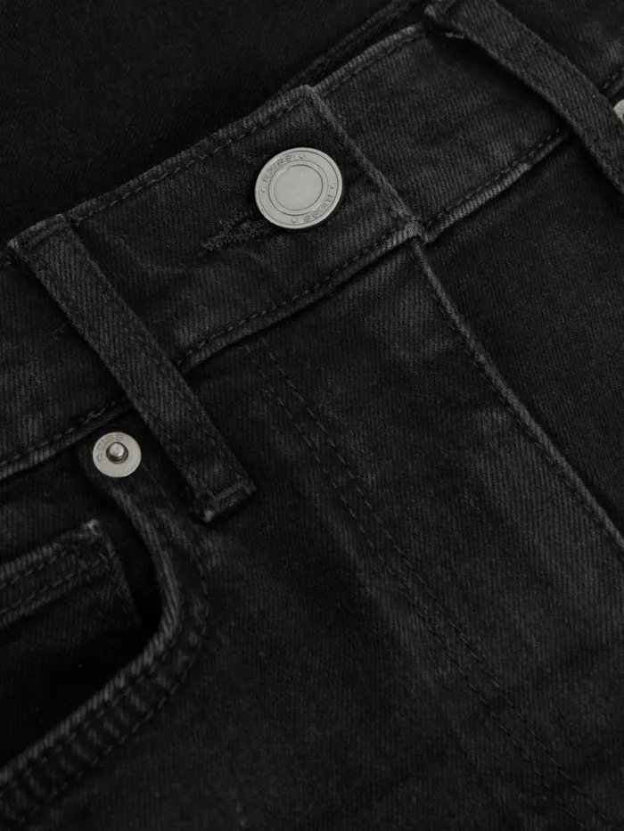 REISS Denim Women Palazzo Jeans Black
