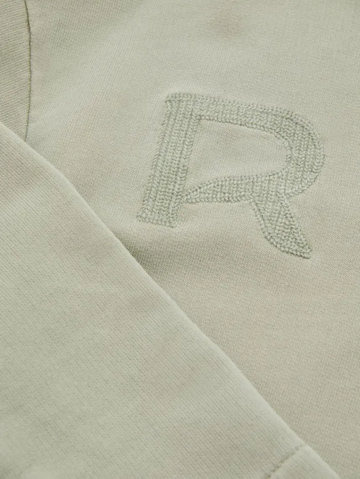 REISS Dresses Children Cotton Hooded Logo Dress Sage