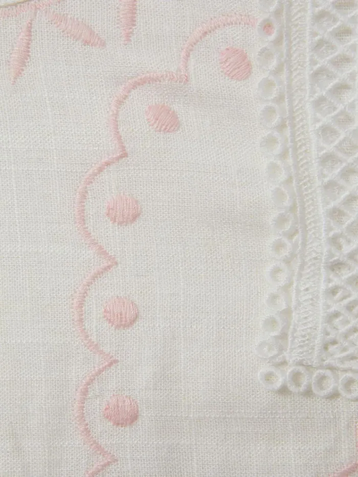 REISS Dresses Children Embroidered Lace Dress Ivory