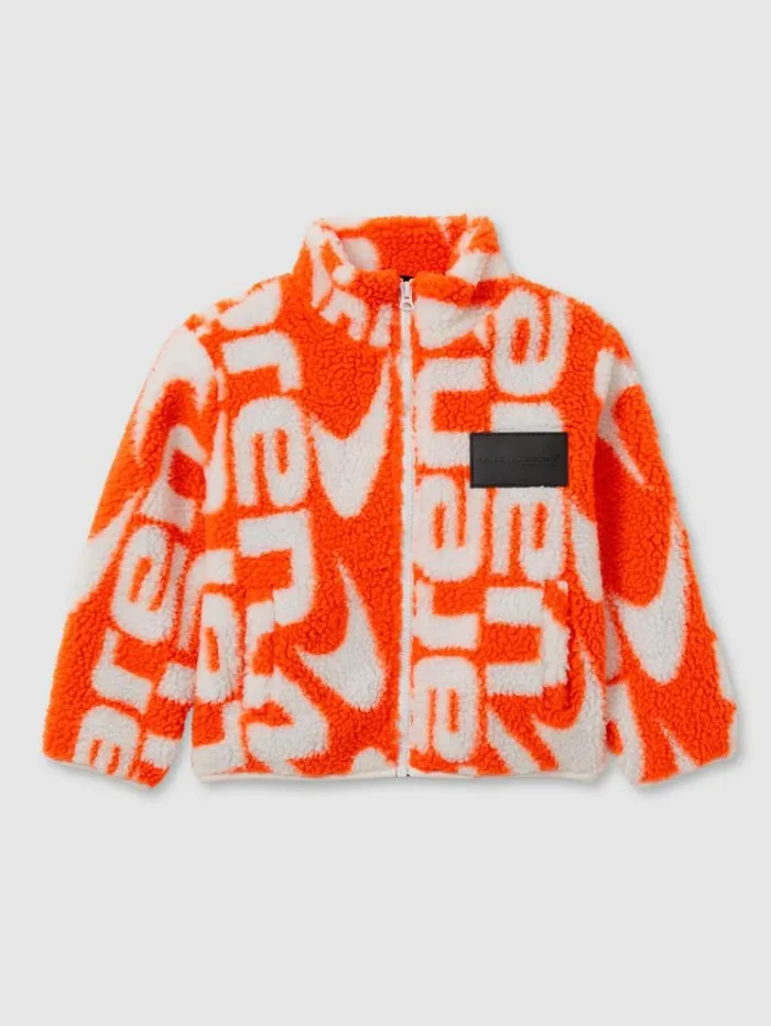 REISS Reiss X Mclaren F1 Team Children McLaren F1 ZipThrough Fleece Jacket Papaya REISS Reiss X Mclaren F1 Team Children McLaren F1 ZipThrough Fleece Jacket Papaya