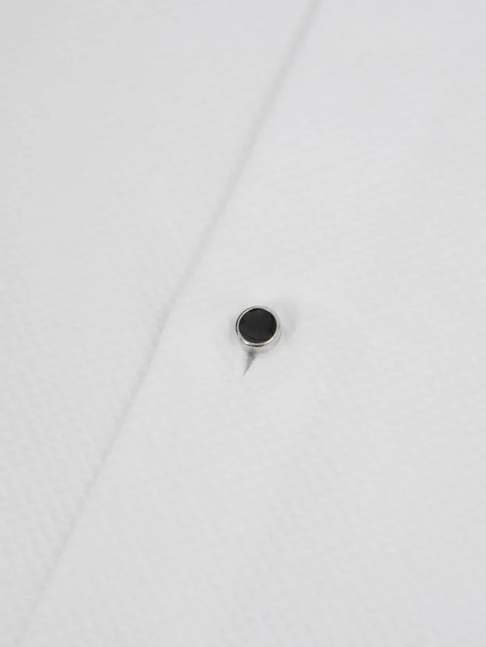 REISS Shirts Men Slim Fit Cotton Marcella Tuxedo Shirt White REISS Shirts Men Slim Fit Cotton Marcella Tuxedo Shirt White