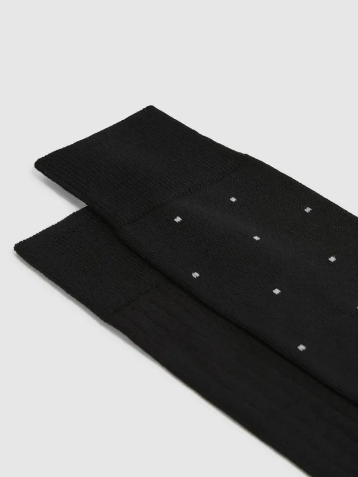 REISS Socks and Underwear Men 2 Pack Of Socks Black