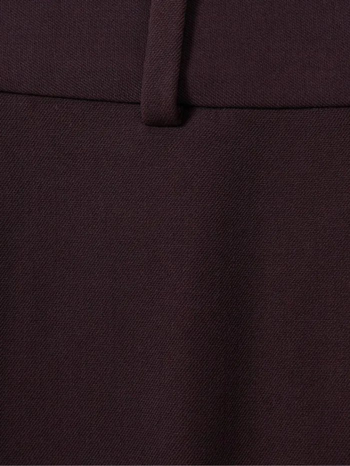 REISS Suits and Tailoring Women Slim Fit Suit Trousers Berry
