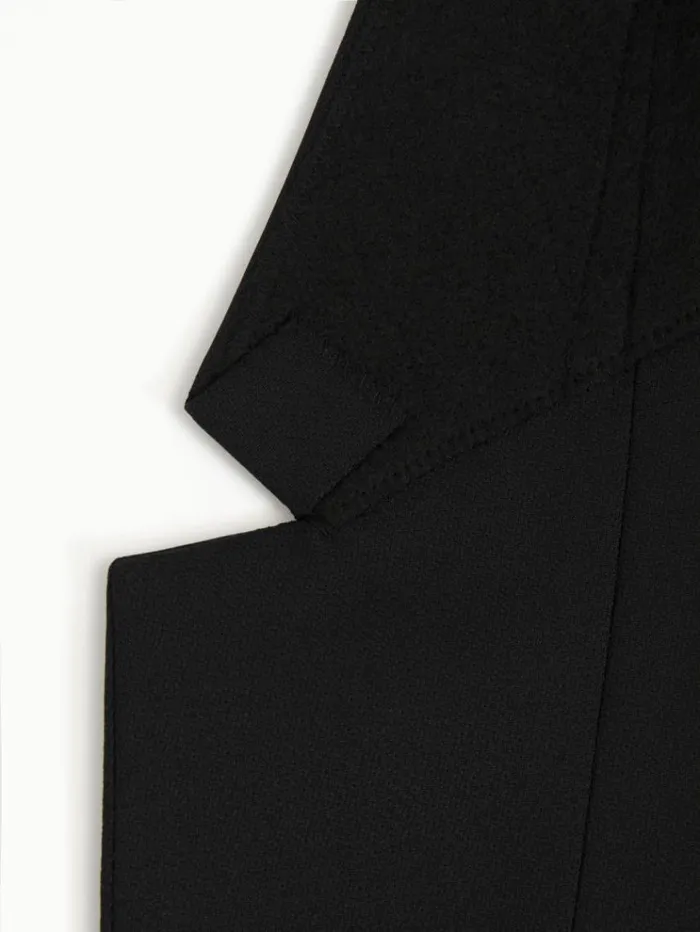 REISS Suits and Tailoring Women WoolBlend Single Breasted Suit Blazer Black