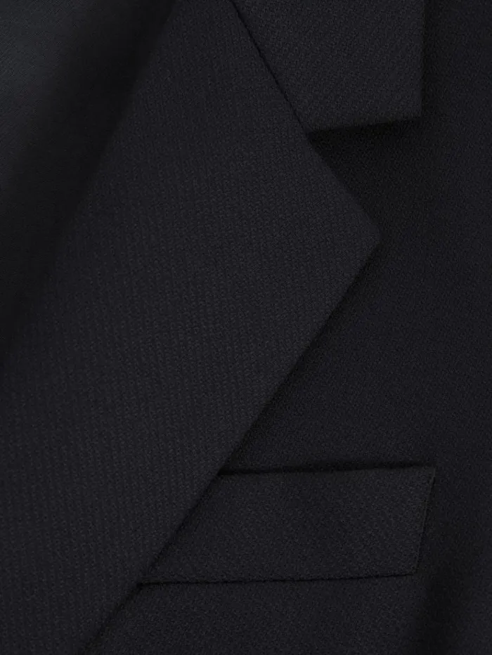 REISS Suits and Tailoring Women WoolBlend Single Breasted Suit Blazer Navy