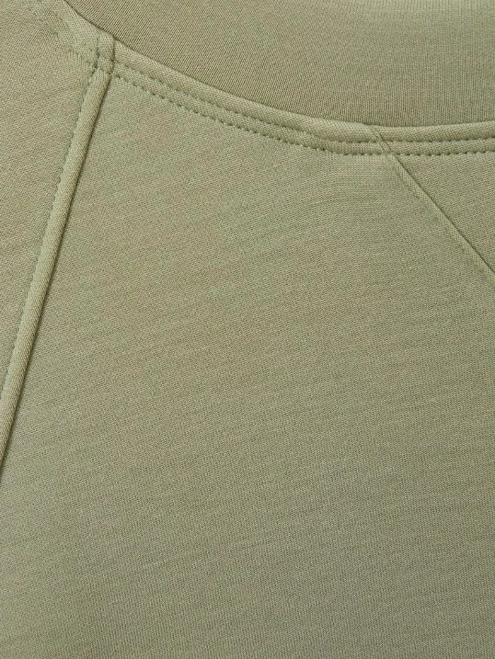 REISS Sweats Hoodies and Joggers Women Modal Blend CoOrd Sweat Top Sage