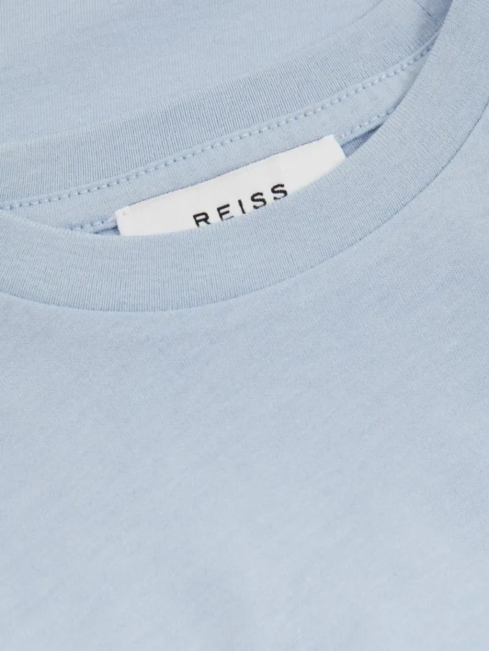 REISS TShirts Children Crew Neck TShirt Soft Blue