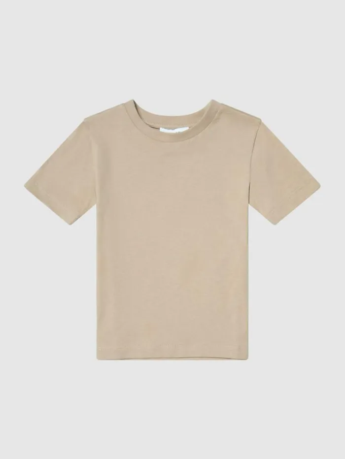 REISS TShirts Children Crew Neck TShirt Stone