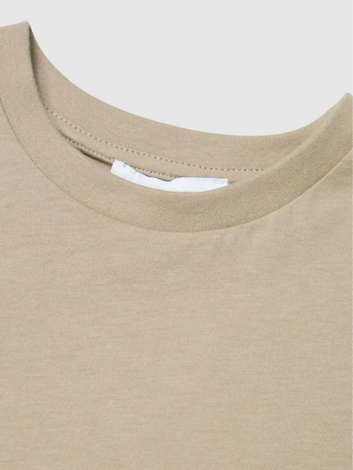 REISS TShirts Children Crew Neck TShirt Stone