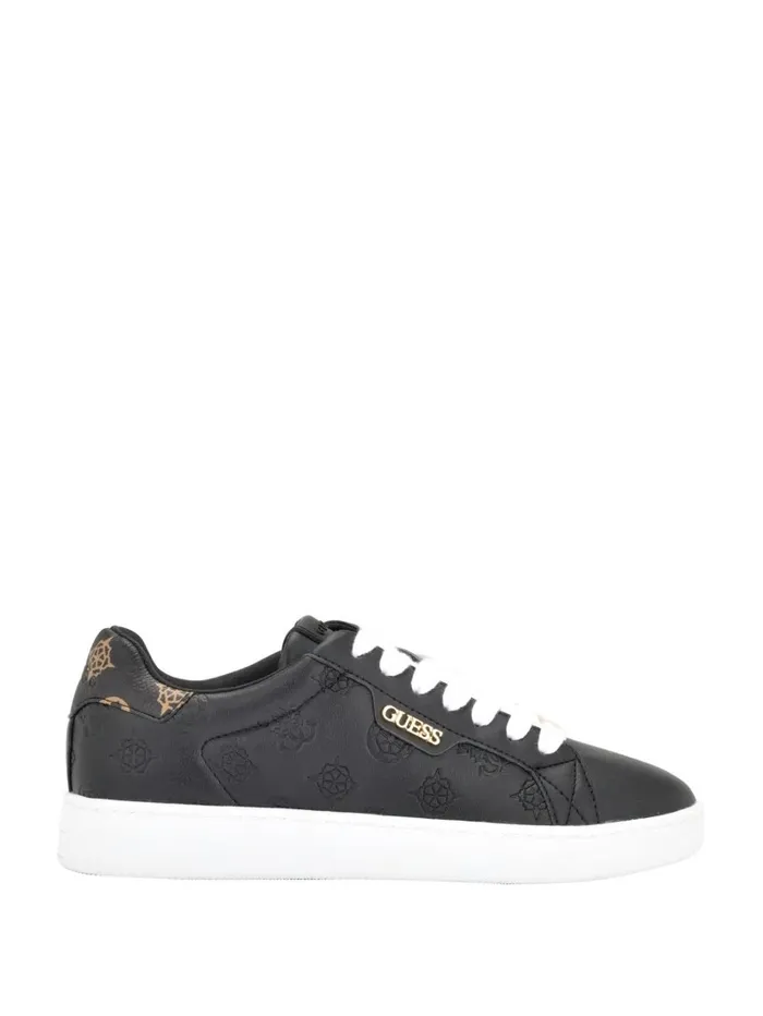 Renzy Debossed Logo LowTop Sneakers Black 001 Sneakers GUESS Women Renzy Debossed Logo LowTop Sneakers Black 001 Sneakers GUESS Women
