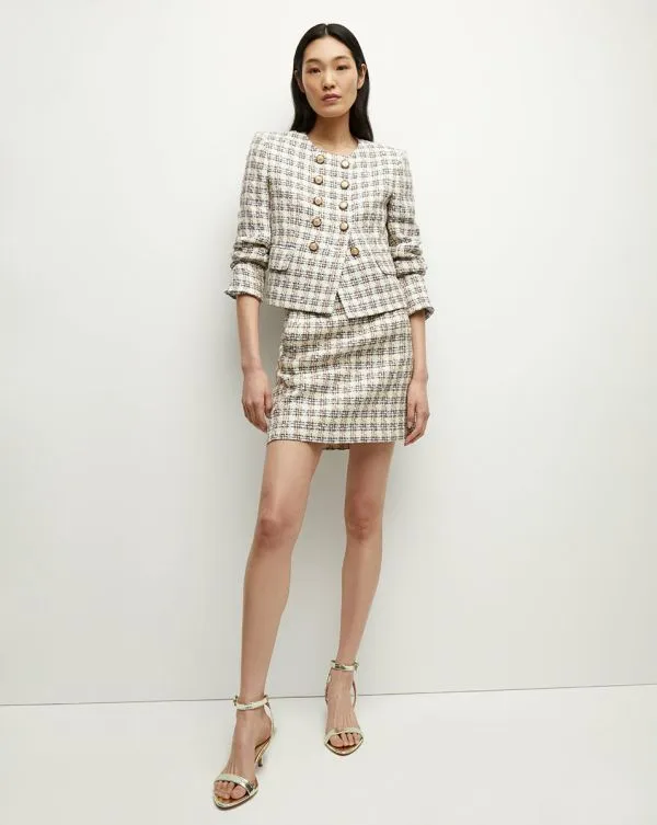 Roman Tweed Skirt Ivoryandcamel Women Veronica Beard Skirts and Shorts Roman Tweed Skirt Ivoryandcamel Women Veronica Beard Skirts and Shorts