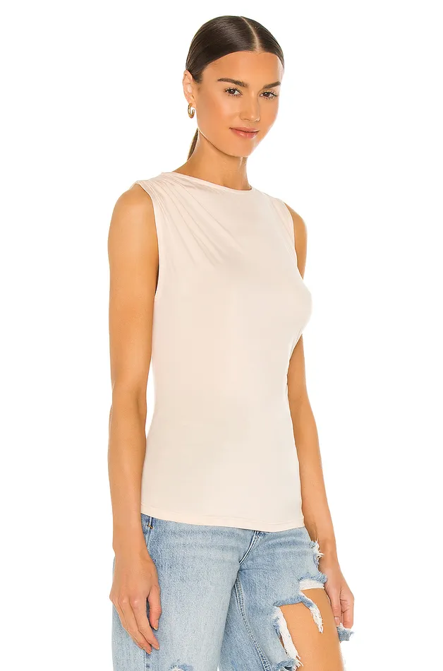 Sahara Draped Tank Bone Women Lovers and Friends Tops Sahara Draped Tank Bone Women Lovers and Friends Tops