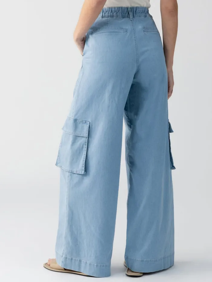 Sanctuary Clothing Denim Women Sunset SemiHigh Rise Denim Pant Pale Blue