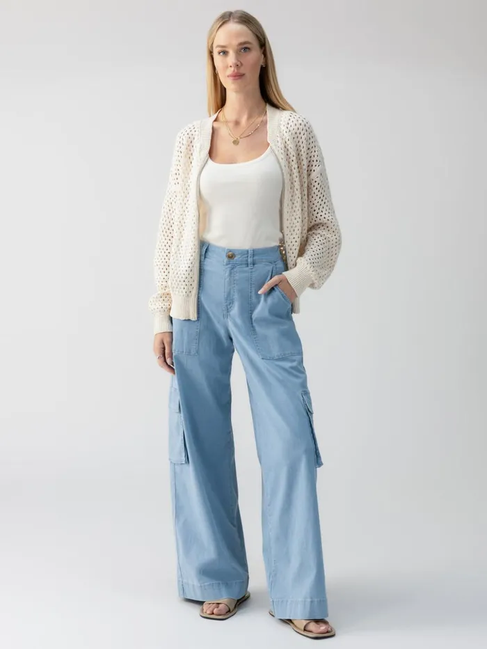 Sanctuary Clothing Denim Women Sunset SemiHigh Rise Denim Pant Pale Blue