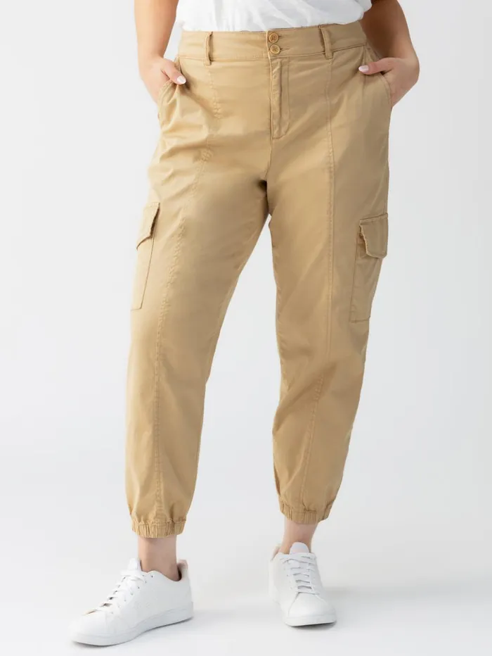 Sanctuary Clothing Inclusive Women Rebel Standard Rise Pant True Khaki Inclusive Collection
