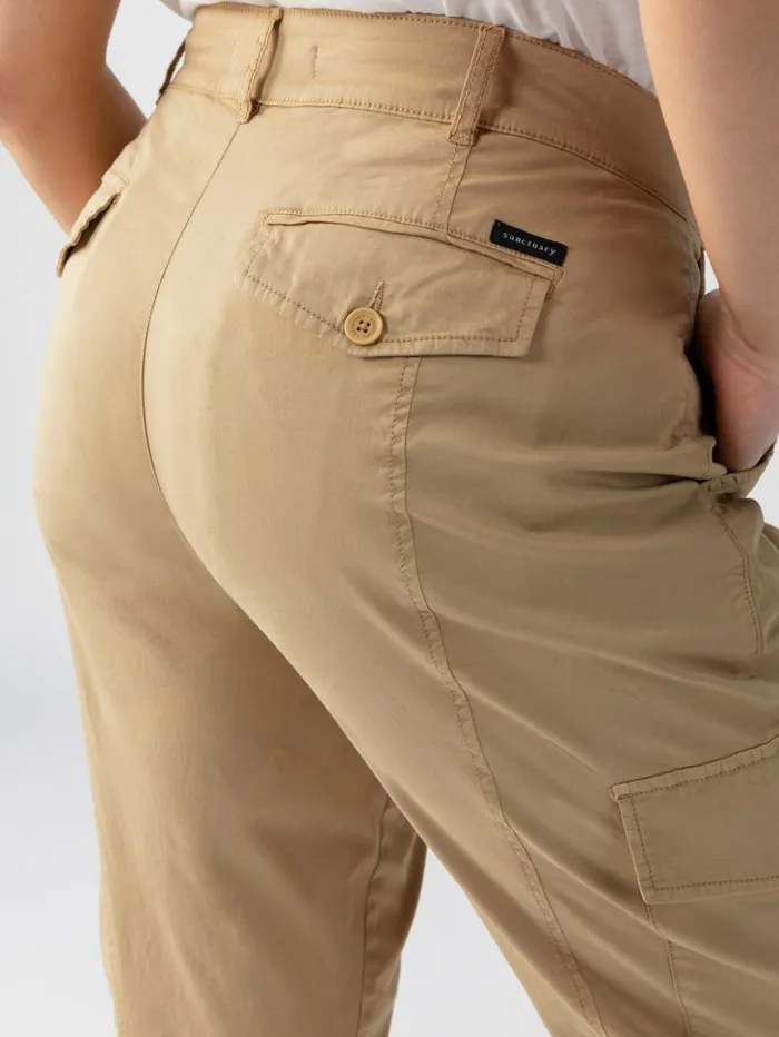 Sanctuary Clothing Inclusive Women Rebel Standard Rise Pant True Khaki Inclusive Collection