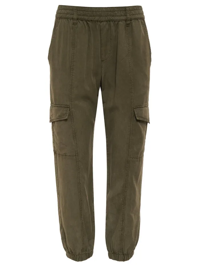 Sanctuary Clothing Inclusive Women Relaxed Rebel Standard Rise Pant Burnt Olive Inclusive Collection