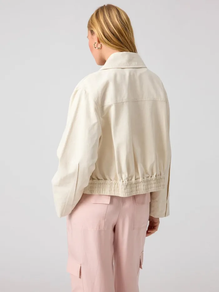 Sanctuary Clothing Jackets and Outerwear Women Lila Canvas Jacket Birch Sanctuary Clothing Jackets and Outerwear Women Lila Canvas Jacket Birch