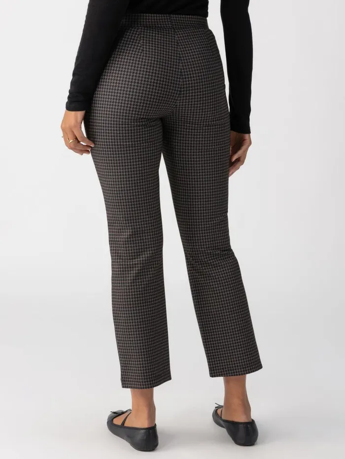 Sanctuary Clothing Pants Women Carnaby Kick Crop SemiHigh Rise Legging Shadow Check Sanctuary Clothing Pants Women Carnaby Kick Crop SemiHigh Rise Legging Shadow Check
