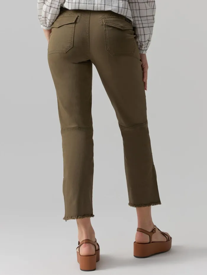 Sanctuary Clothing Pants Women Peace Maker Standard Rise Pant Burnt Olive