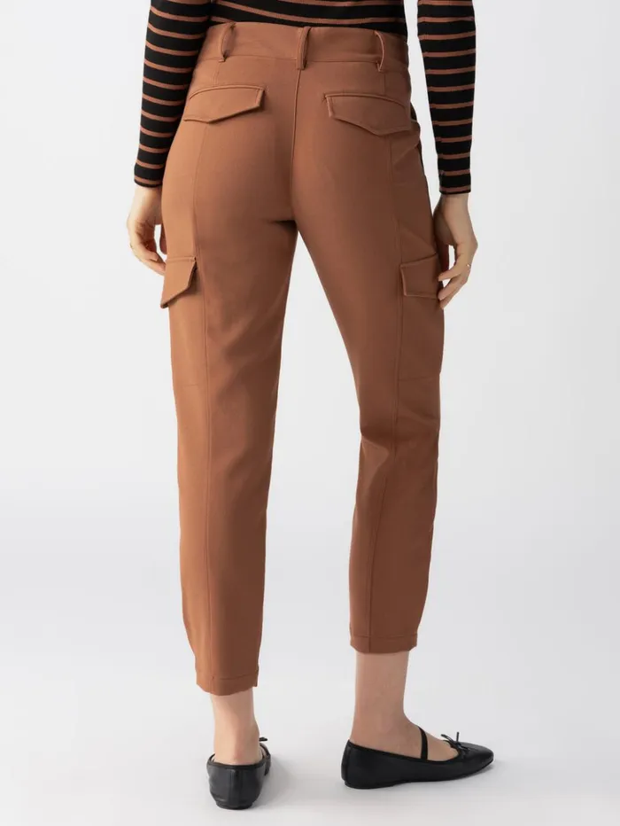 Sanctuary Clothing Pants Women Polished Cargo Standard Rise Pant Raw Hide