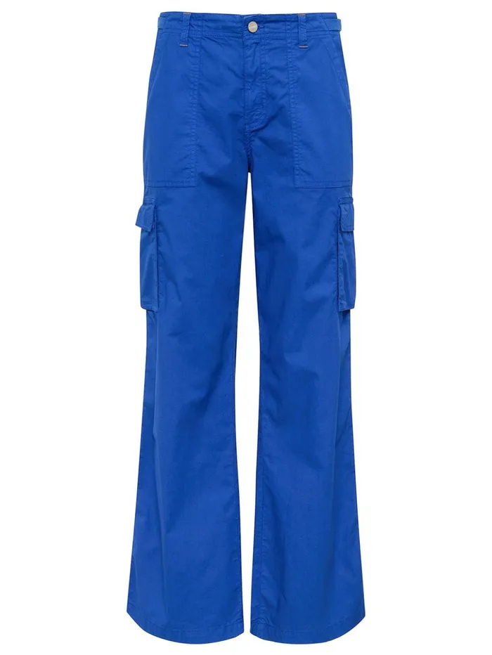 Sanctuary Clothing Pants Women Reissue Cargo Standard Rise Pant Ocean Blue