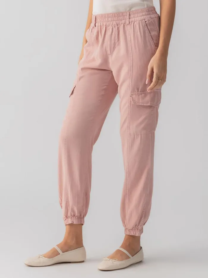 Sanctuary Clothing Pants Women Relaxed Rebel Standard Rise Pant Smokey Rose
