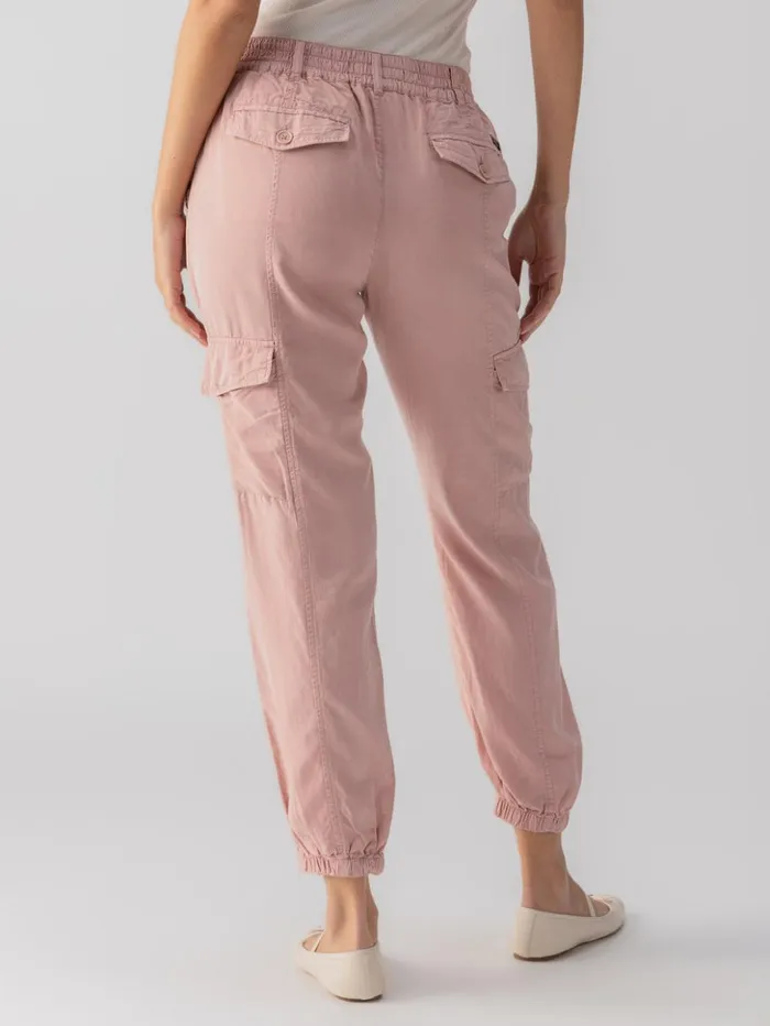 Sanctuary Clothing Pants Women Relaxed Rebel Standard Rise Pant Smokey Rose