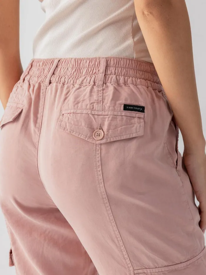 Sanctuary Clothing Pants Women Relaxed Rebel Standard Rise Pant Smokey Rose