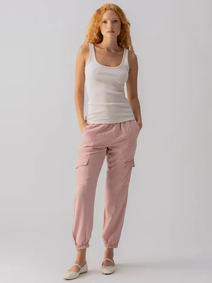 Sanctuary Clothing Pants Women Relaxed Rebel Standard Rise Pant Smokey Rose
