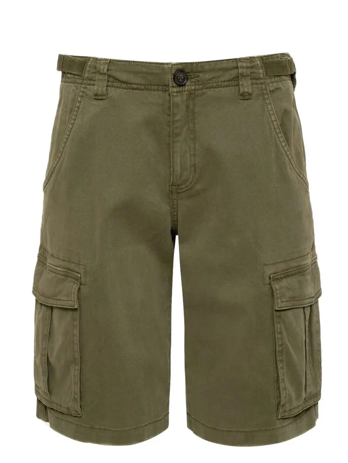 Sanctuary Clothing Shorts Women Cargo Long Standard Rise Short Burnt Olive