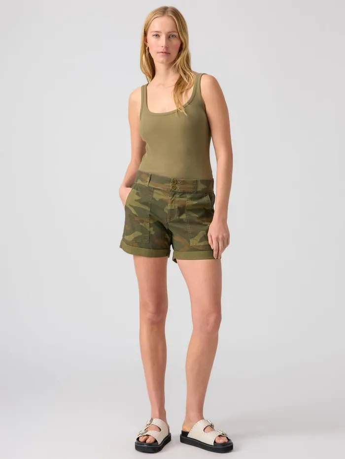 Sanctuary Clothing Shorts Women Renegade Short Renew Camo