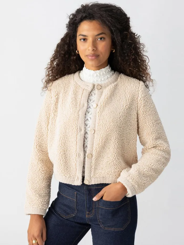 Sanctuary Clothing Sweaters and Cardis Women Cozy Cardigan Toasted Almond