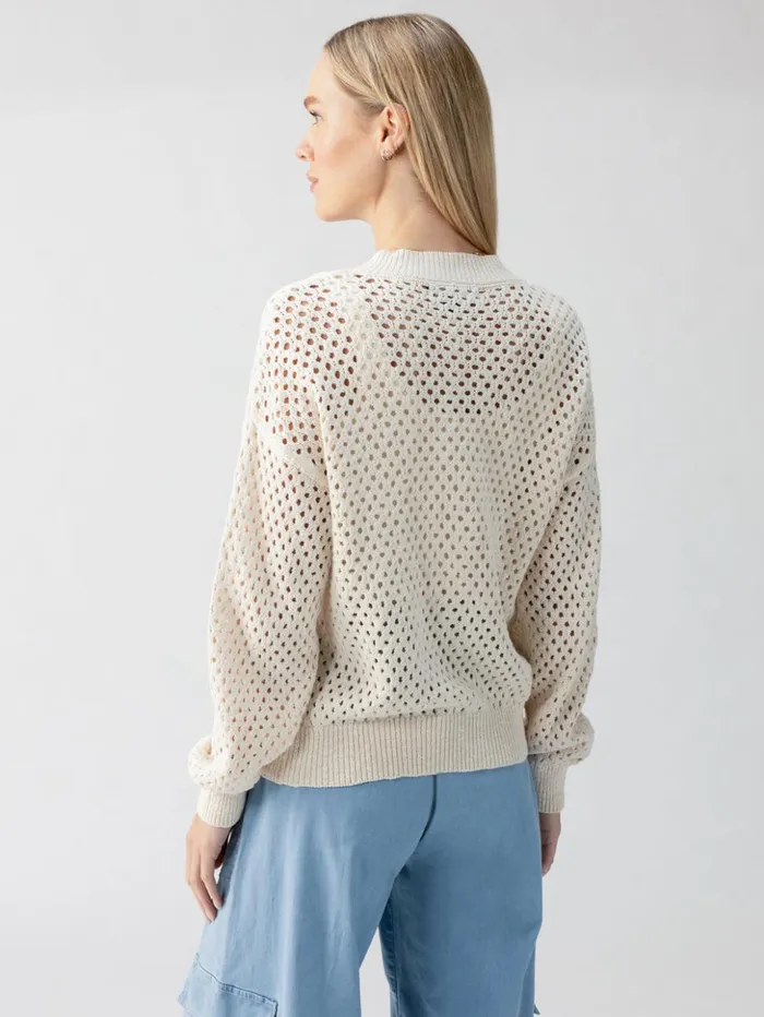Sanctuary Clothing Sweaters and Cardis Women Stepping Out Bomber Sweater Jacket Eco Natural Sanctuary Clothing Sweaters and Cardis Women Stepping Out Bomber Sweater Jacket Eco Natural