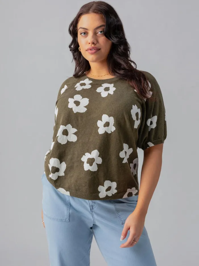 Sanctuary Clothing Sweaters and Cardis Women Sunny Days Sweater Burnt Olive Pop Inclusive Collection Sanctuary Clothing Sweaters and Cardis Women Sunny Days Sweater Burnt Olive Pop Inclusive Collection