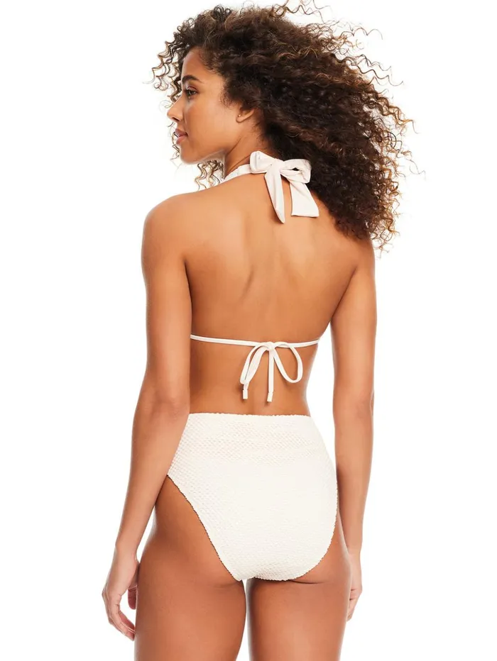 Sanctuary Clothing Swim Bottoms Women Sea Crochet High Rise Bikini Bottom White Sand Sanctuary Clothing Swim Bottoms Women Sea Crochet High Rise Bikini Bottom White Sand