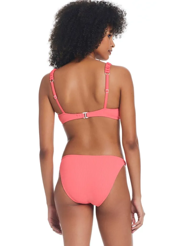 Sanctuary Clothing Swim Tops Women Sandbar Solids Underwire Bikini Top Watermelon Sugar Sanctuary Clothing Swim Tops Women Sandbar Solids Underwire Bikini Top Watermelon Sugar