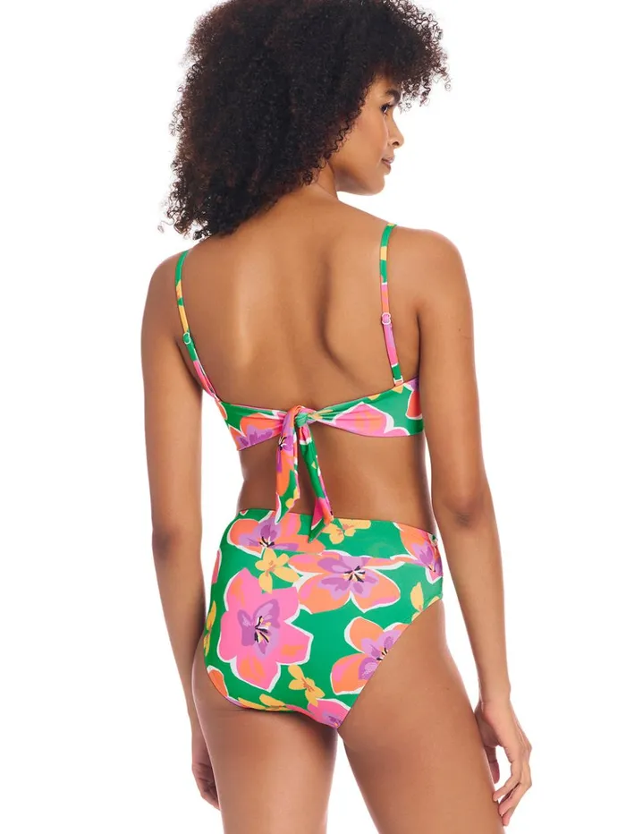 Sanctuary Clothing Swim Tops Women Super Bloom VWire Bandeau Bikini Top Multi Sanctuary Clothing Swim Tops Women Super Bloom VWire Bandeau Bikini Top Multi
