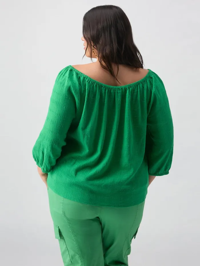 Sanctuary Clothing Tees and Tops Women Beach To Bar Blouse Green Goddess Inclusive Collection Sanctuary Clothing Tees and Tops Women Beach To Bar Blouse Green Goddess Inclusive Collection