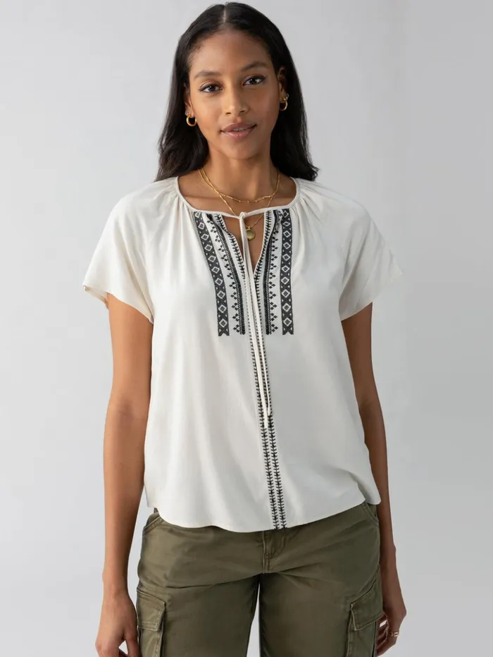 Sanctuary Clothing Tees and Tops Women Golden Dream Top Birch