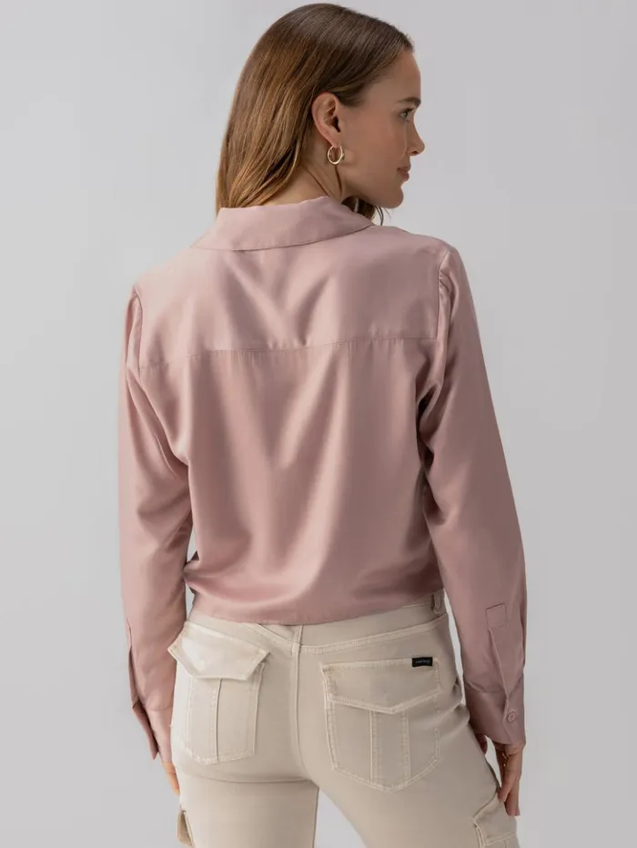 Sanctuary Clothing Tees and Tops Women Lifetime Shirt Smokey Rose