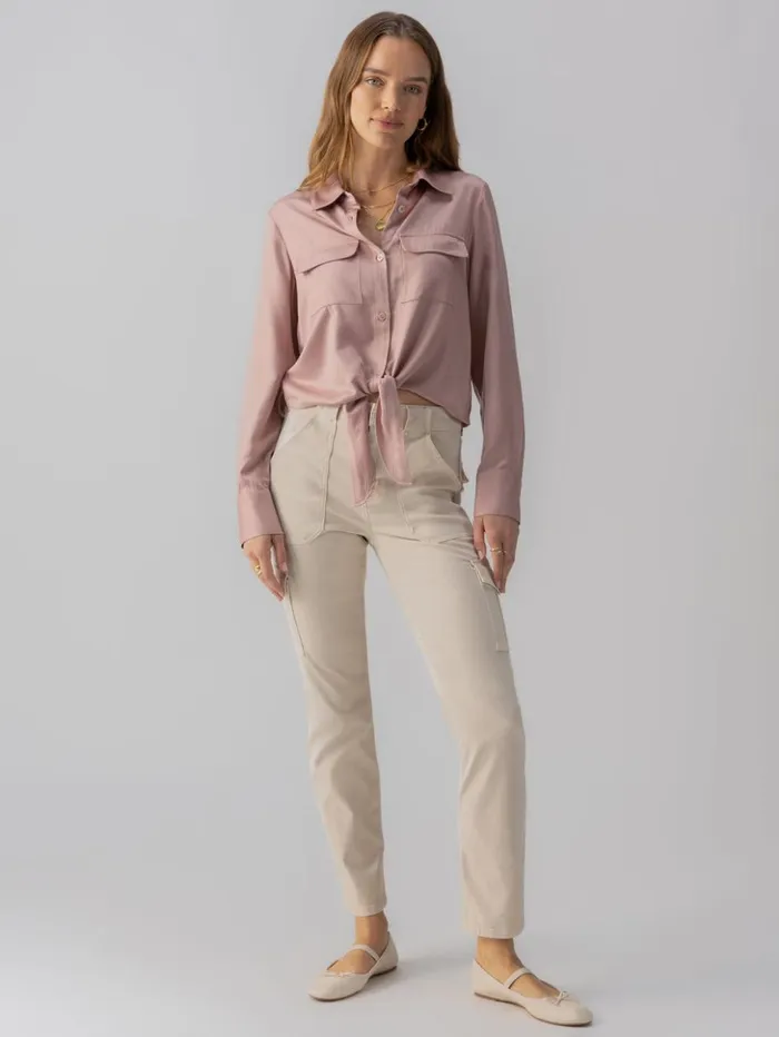 Sanctuary Clothing Tees and Tops Women Lifetime Shirt Smokey Rose